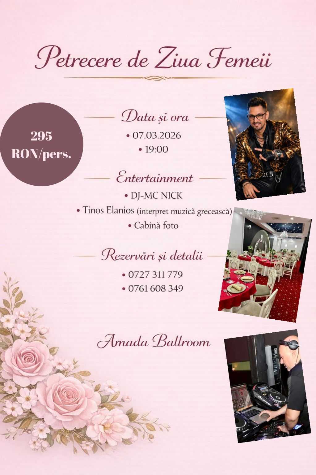 Petrecere Ziua Femeii